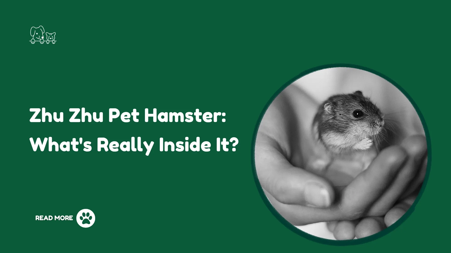 zhu zhu pet hamster toy with plush fur on wood floor